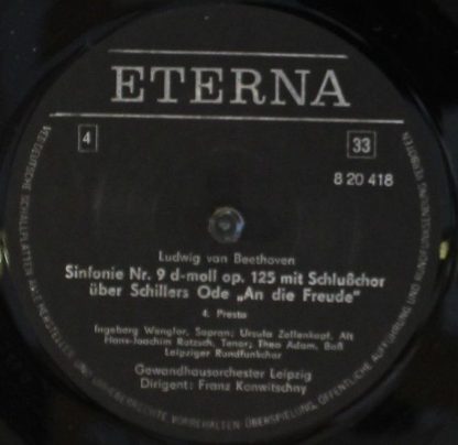 Eterna 8 25 417-418 - Sinfonie Nr. 9 D-moll Op. 125 Mit Schlußch - Image 5