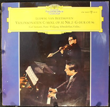 Deutsche Grammophon LPM 18623 - Violin Sonatas In C Minor, Op.30