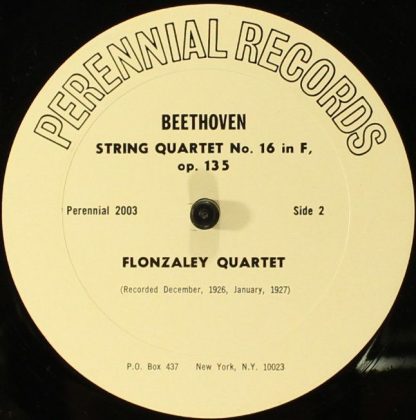 Perennial Records 2003 - Quartet In G / Quartet In F - Image 5