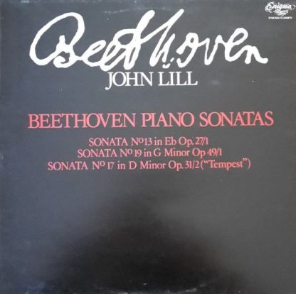 Enigma Records (8) VAR 1002 - Beethoven Piano Sonatas • No.13 /