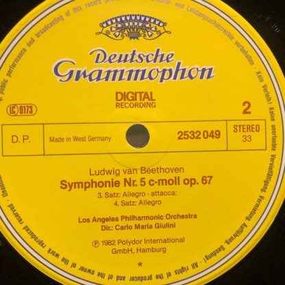 Deutsche Grammophon 2532 049 - Symphony No. 5 - Image 4