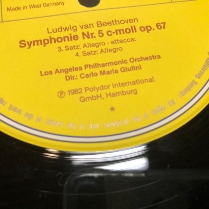 Deutsche Grammophon 2532 049 - Symphony No. 5 - Image 5