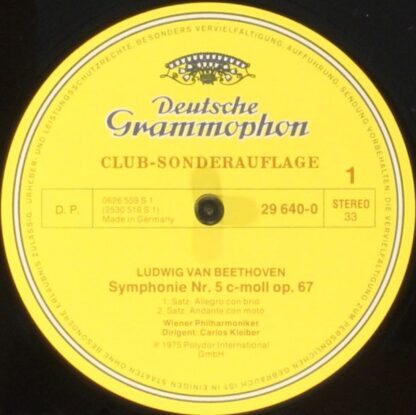 Deutsche Grammophon 29 640-0 - Symphonie Nr. 5 - Image 3