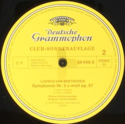 Deutsche Grammophon 29 640-0 - Symphonie Nr. 5 - Image 4