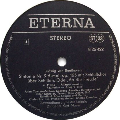 Eterna 8 26 421-422 - Sinfonie Nr. 9 D-moll Op. 125 (Mit Schlußc - Image 13