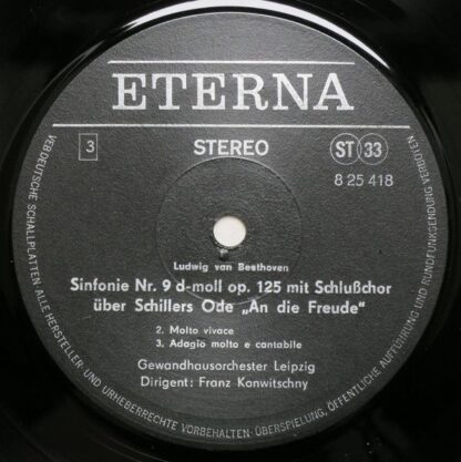 Eterna 8 25 417-418 - Sinfonie Nr. 9 D-moll Op. 125 Mit Schlußch - Image 7