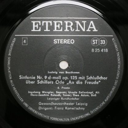 Eterna 8 25 417-418 - Sinfonie Nr. 9 D-moll Op. 125 Mit Schlußch - Image 8