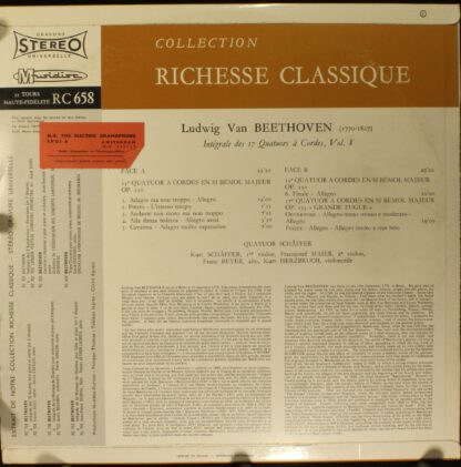 Musidisc 30 RC 658 - Intégrale Des 17 Quatuors À Cordes, Vol. 8 - Image 2