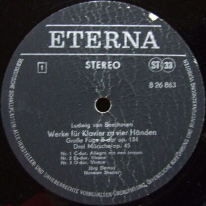 Eterna 8 26 863 - Werke Für Klavier Zu Vier Händen - Image 3