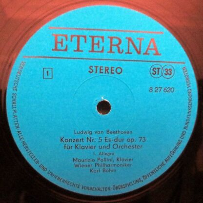 Eterna 8 27 620 - Klavierkonzert Nr. 5 Es-Dur Op.73 - Image 3