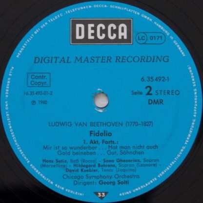 DECCA 6.35492 FK - Fidelio - Image 7