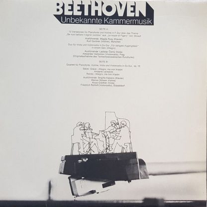 Unbekannte Kammermusik 0654098 - Beethoven Unbekannte Kammermusi