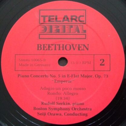 Telarc DG-10065 - Piano Concerto No. 5 In E Flat Major, Op. 73 « - Image 6