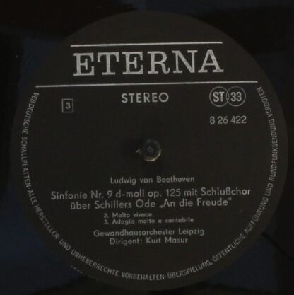 Eterna 8 26 421-422 - Sinfonie Nr. 9 D-moll Op. 125 (Mit Schlußc - Image 7