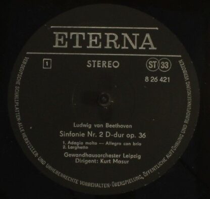 Eterna 8 26 421-422 - Sinfonie Nr. 9 D-moll Op. 125 (Mit Schlußc - Image 5