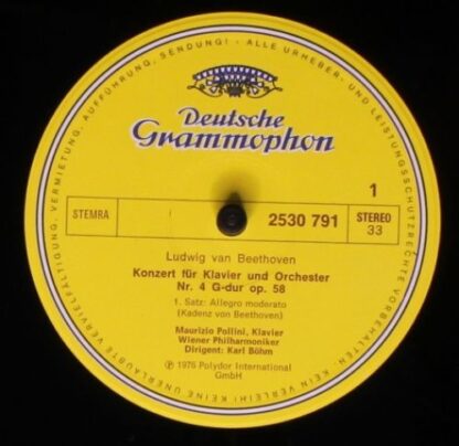 Deutsche Grammophon 2530 791 - Klavierkonzert · Piano Concerto N - Image 3