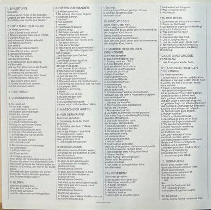 Deutsche Harmonia Mundi 19 9658 1 - Weihnachtsgeschichte / Weihn - Image 2