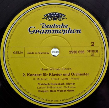 Deutsche Grammophon 2530 056 - 2. Konzert Für Klavier Und Orches - Image 4