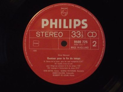 Philips 9500 725 - Quatuor Pour La Fin Du Temps - Image 4