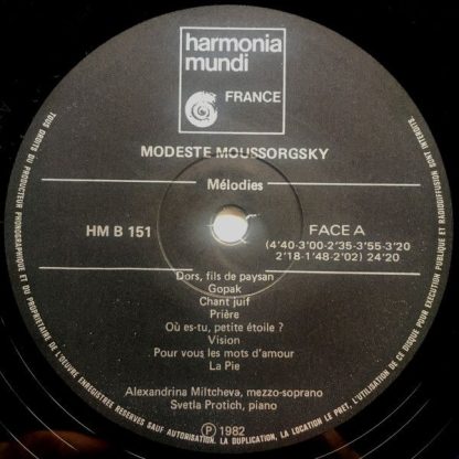 harmonia mundi France HM B 151 - Enfantines = In The Nursery = K - Image 3