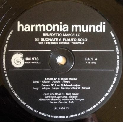 Harmonia Mundi HM 974-76 - XII Suonate A Flauto Solo Con Il Suo - Image 7