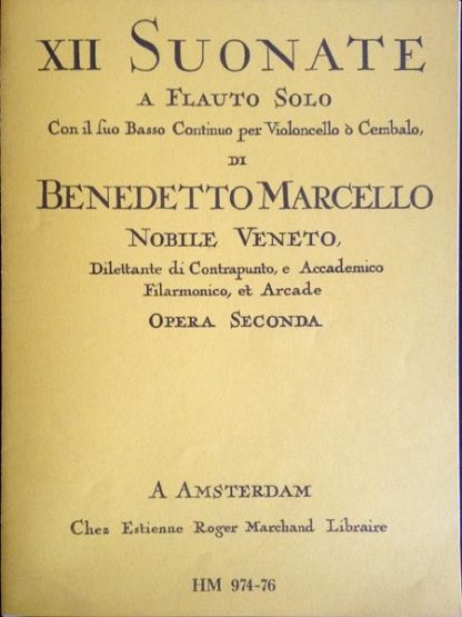 Harmonia Mundi HM 974-76 - XII Suonate A Flauto Solo Con Il Suo - Image 9