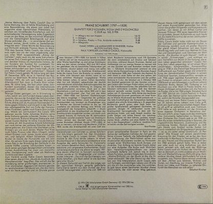 CBS 61 043 - Streichquintett C-Dur Op. 163 - Image 2