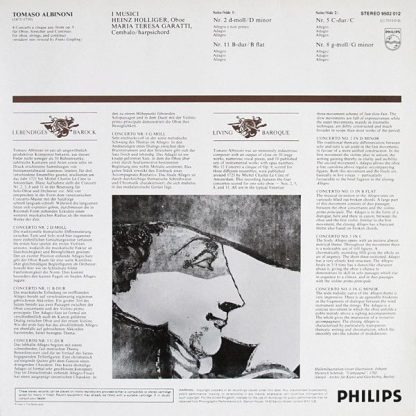 Philips 9502 012 - 4 Concerti Op. 9 - Image 2