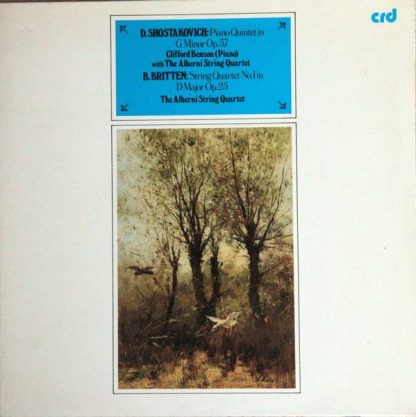 CRD Records CRD 1051 - Shostakovich: Piano Quintet In G Minor Op