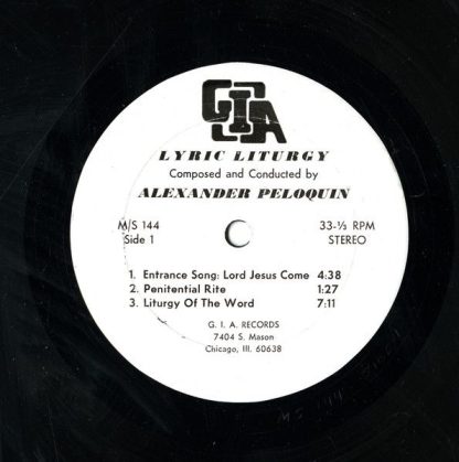 G.I.A. Records M/S-144 - Lyric Liturgy - Image 5