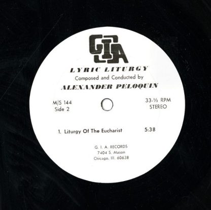 G.I.A. Records M/S-144 - Lyric Liturgy - Image 6