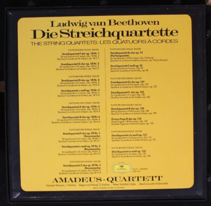 Deutsche Grammophon 2721 071 - Die Streichquartette The String Q - Image 2