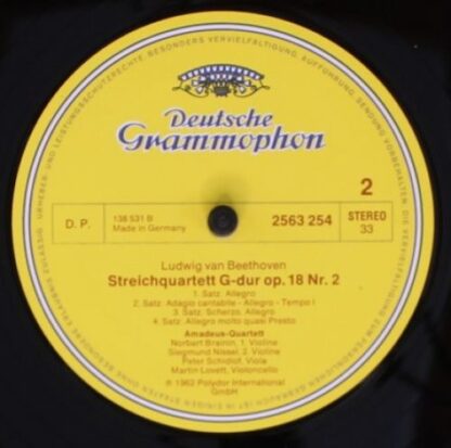 Deutsche Grammophon 2721 071 - Die Streichquartette The String Q - Image 5