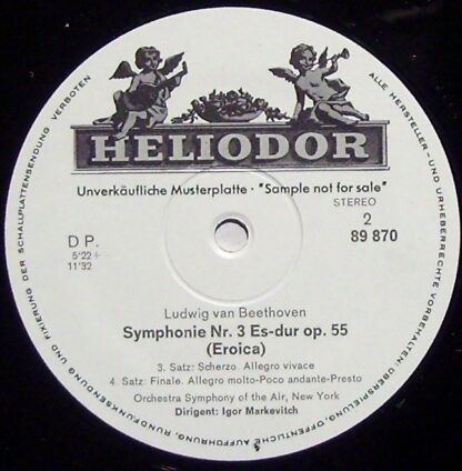 HELIODOR 89870 - Symphony No. 3, Es-dur Op. 55 "Eroica" - Image 3